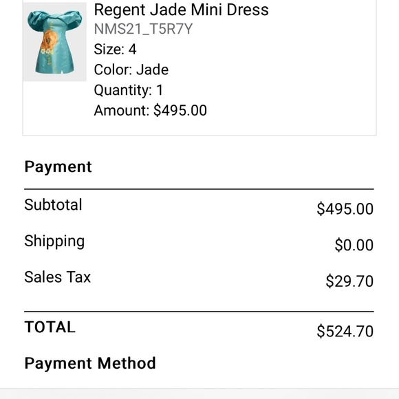 Alemais Regent Jade Dress 4 - Picture 3 of 3